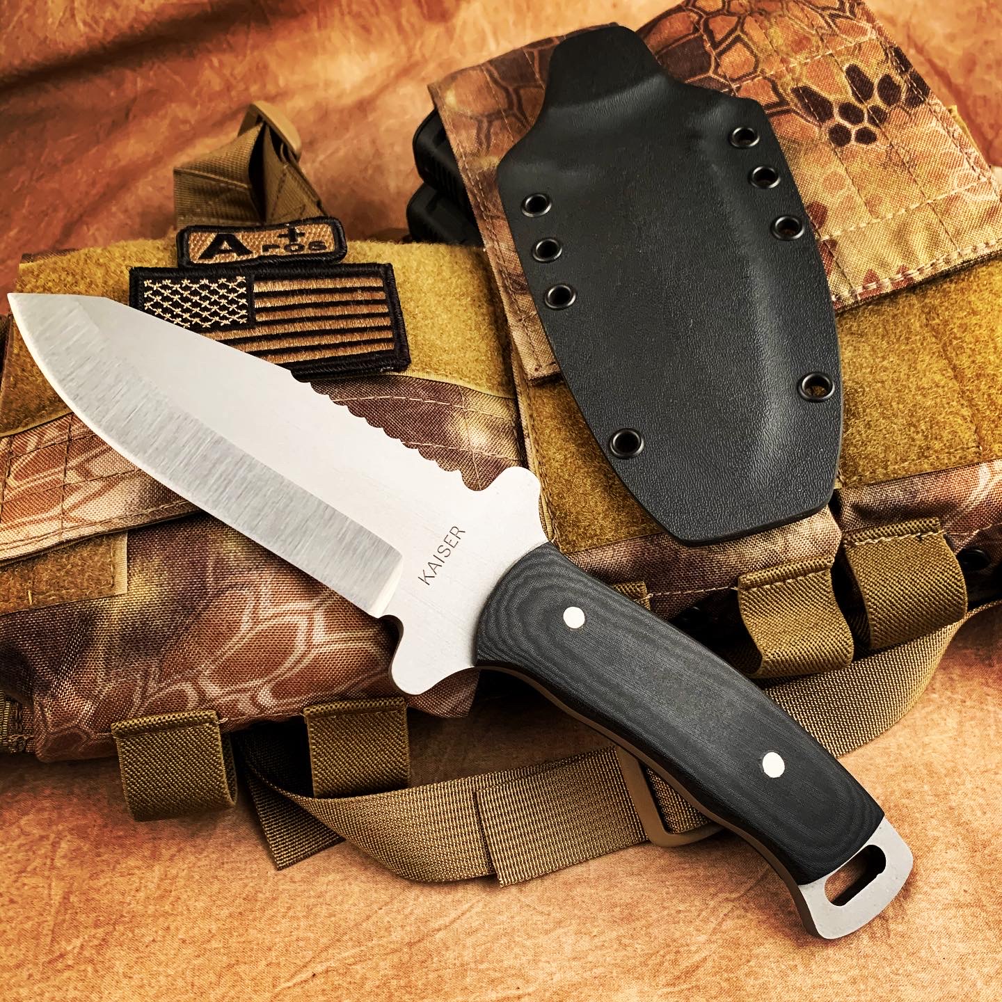 T.U.R.K. (Tactical Unit Rescue Knife) NEW FOR 2020! - 3 RIVER BLADES